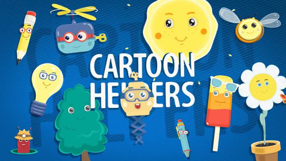 Cartoon Helpers Videohive 22117541 After Effects Image 1
