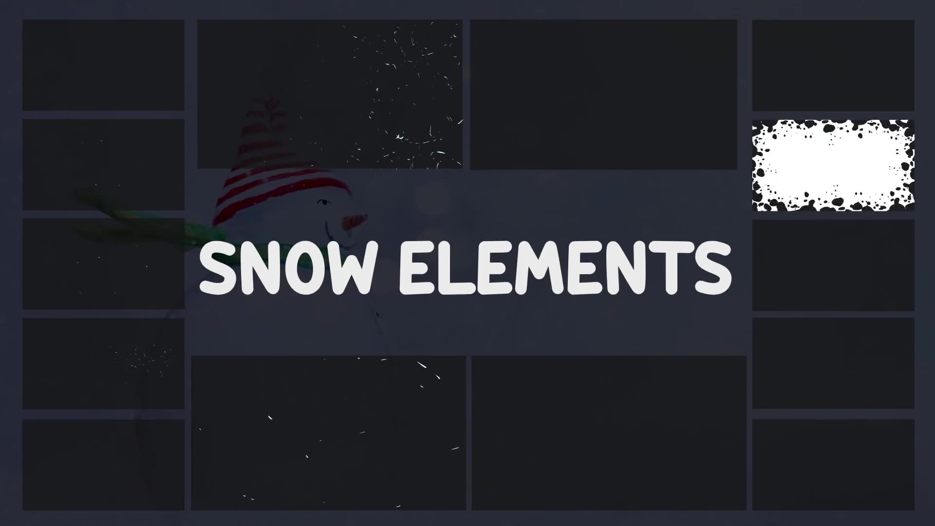 Cartoon Holiday Elements | After Effects Videohive 25296252 After Effects Image 2