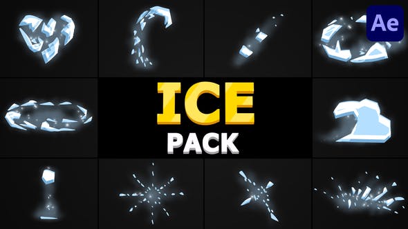 Cartoon Ice Pack | After Effects - Download 35736581 Videohive
