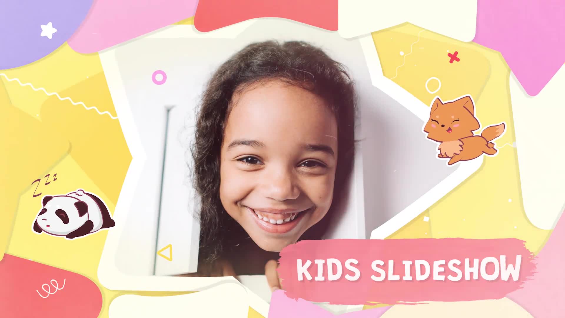 Cartoon Kids Slideshow | Premiere Pro MOGRT Videohive 36948792 Premiere Pro Image 1