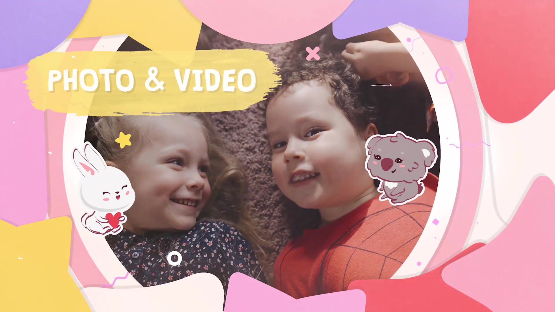 Cartoon Kids Slideshow | Premiere Pro MOGRT Videohive 36948792 Premiere Pro Image 6