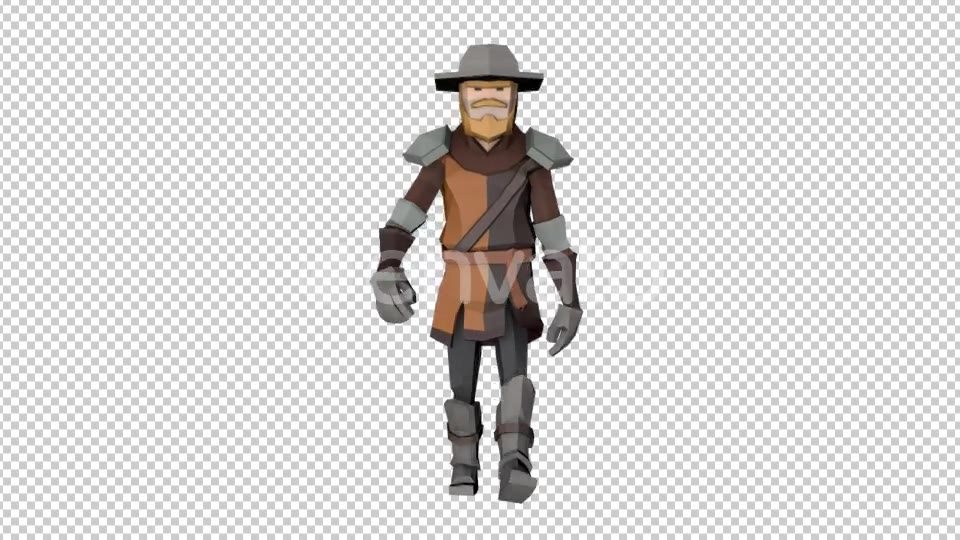 Cartoon Knight Walking - Download Videohive 21486481