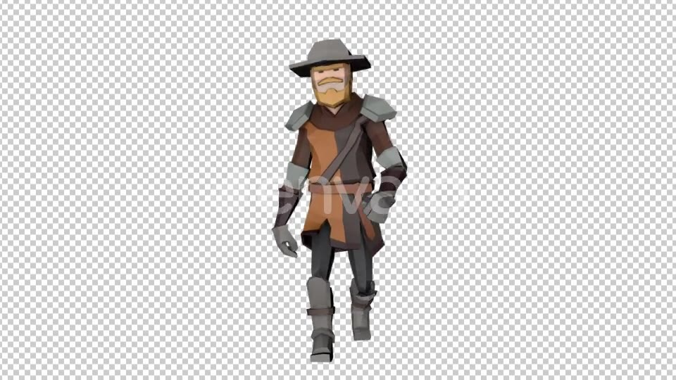 Cartoon Knight Walking - Download Videohive 21486481