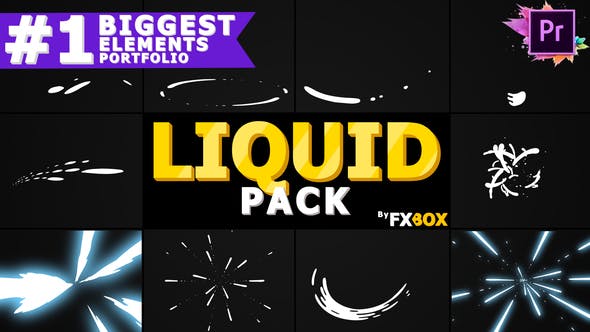 Cartoon Liquid | Premiere Pro MOGRT - Download 26240166 Videohive