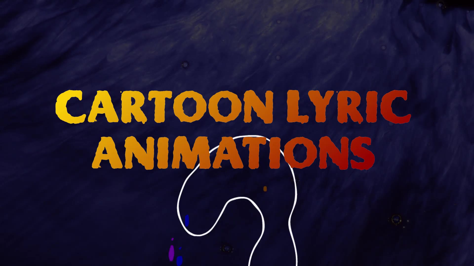 Cartoon Lyric Animations for After Effects Videohive 36947162 After Effects Image 3