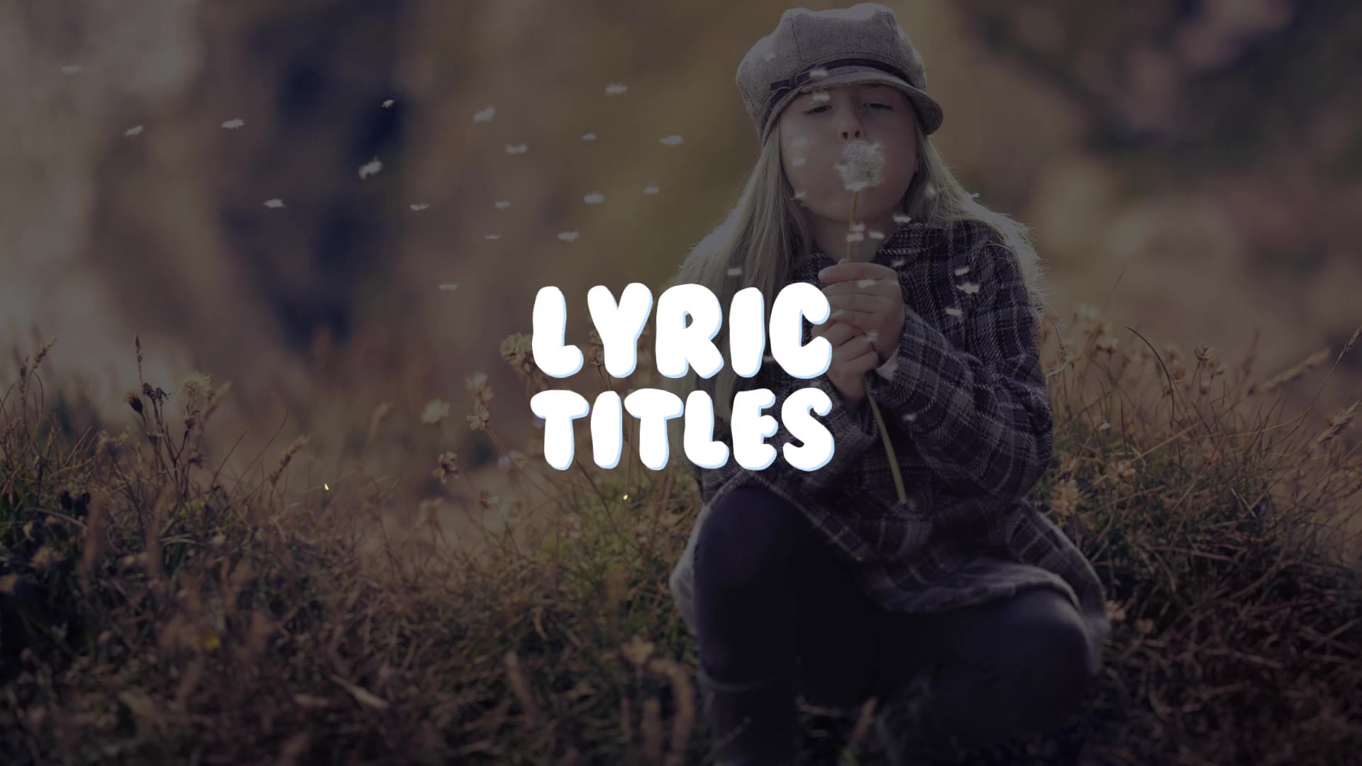Cartoon Lyric Titles | After Effects Videohive 24535576 After Effects Image 3
