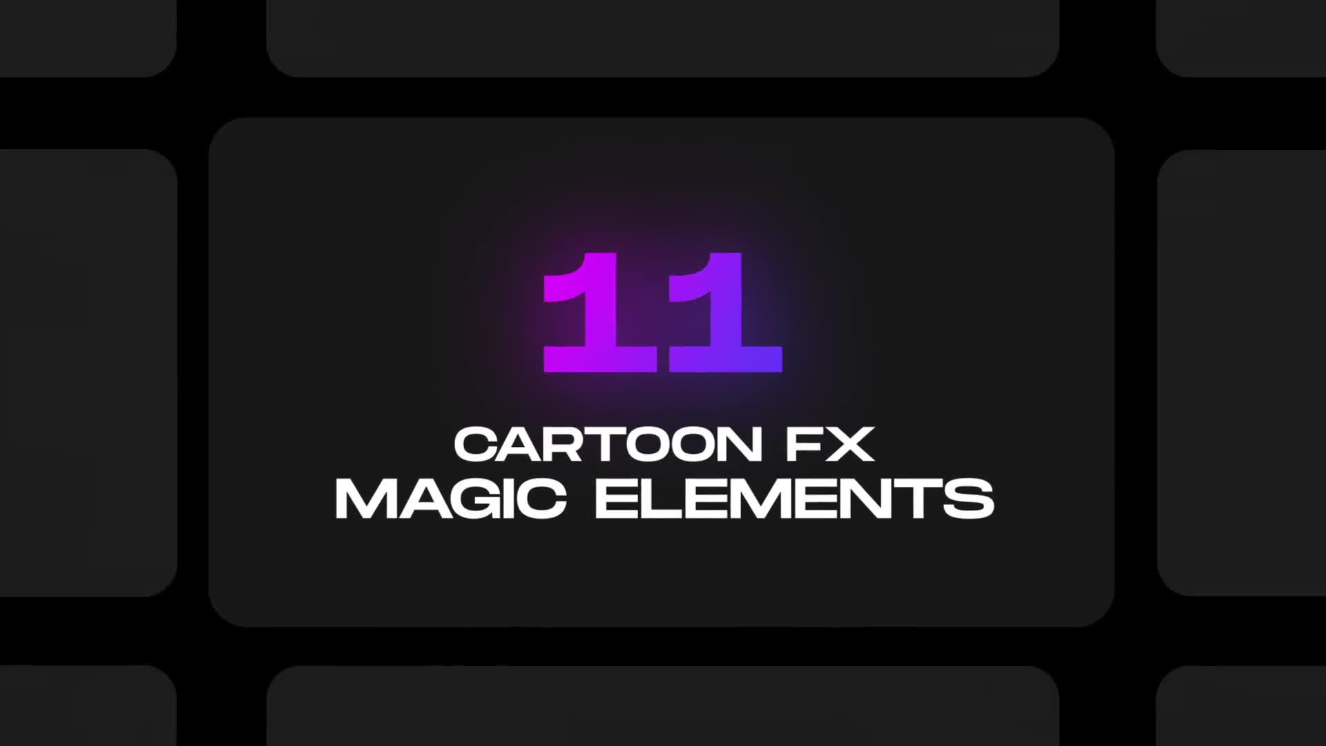 Cartoon Magic VFX for After Effects Videohive 36329186 After Effects Image 2