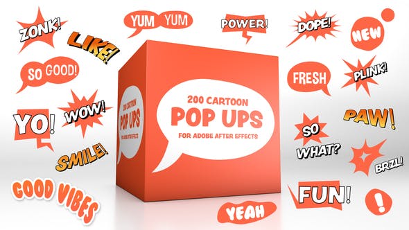 Cartoon Pop Ups - Download Videohive 27977040