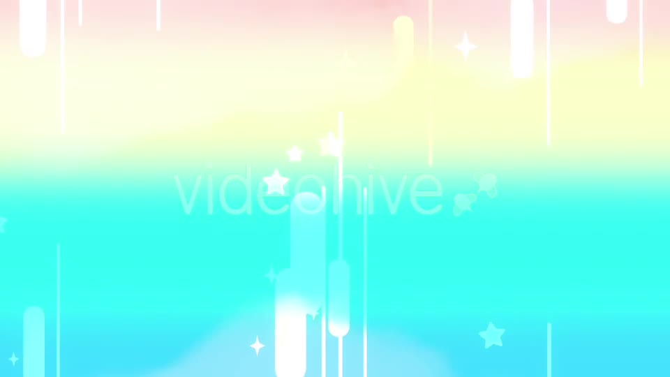 Cartoon Rainbow Night Sky 1 - Download Videohive 20967784