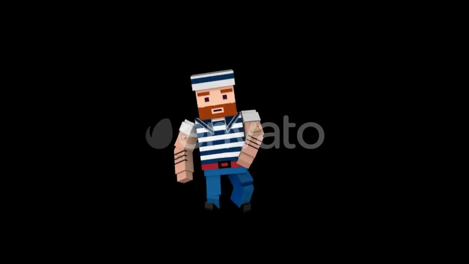 Cartoon Sailor Dancing - Download Videohive 21483607