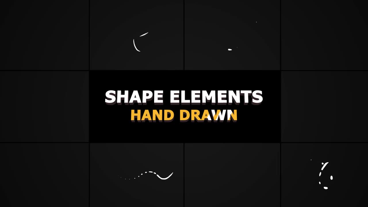 Cartoon Shape Elements | Final Cut Pro X Videohive 23847936 Apple Motion Image 2