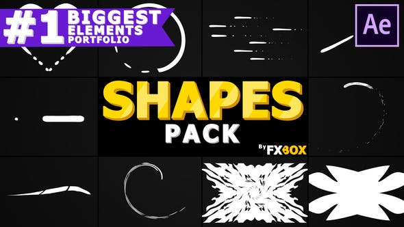 Cartoon Shapes Pack | After Effects - Download 24439327 Videohive