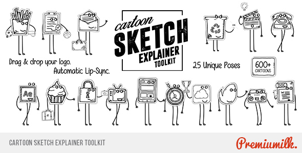 Cartoon Sketch Explainer Toolkit - Download Videohive 16151304