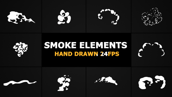 Cartoon SMOKE Elements - Download Videohive 21135200
