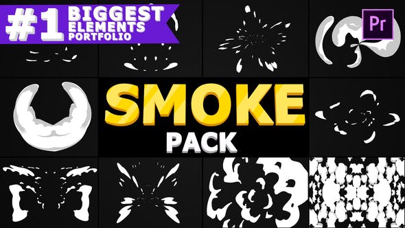 Cartoon Smoke | Premiere Pro MOGRT - 26991819 Download Videohive