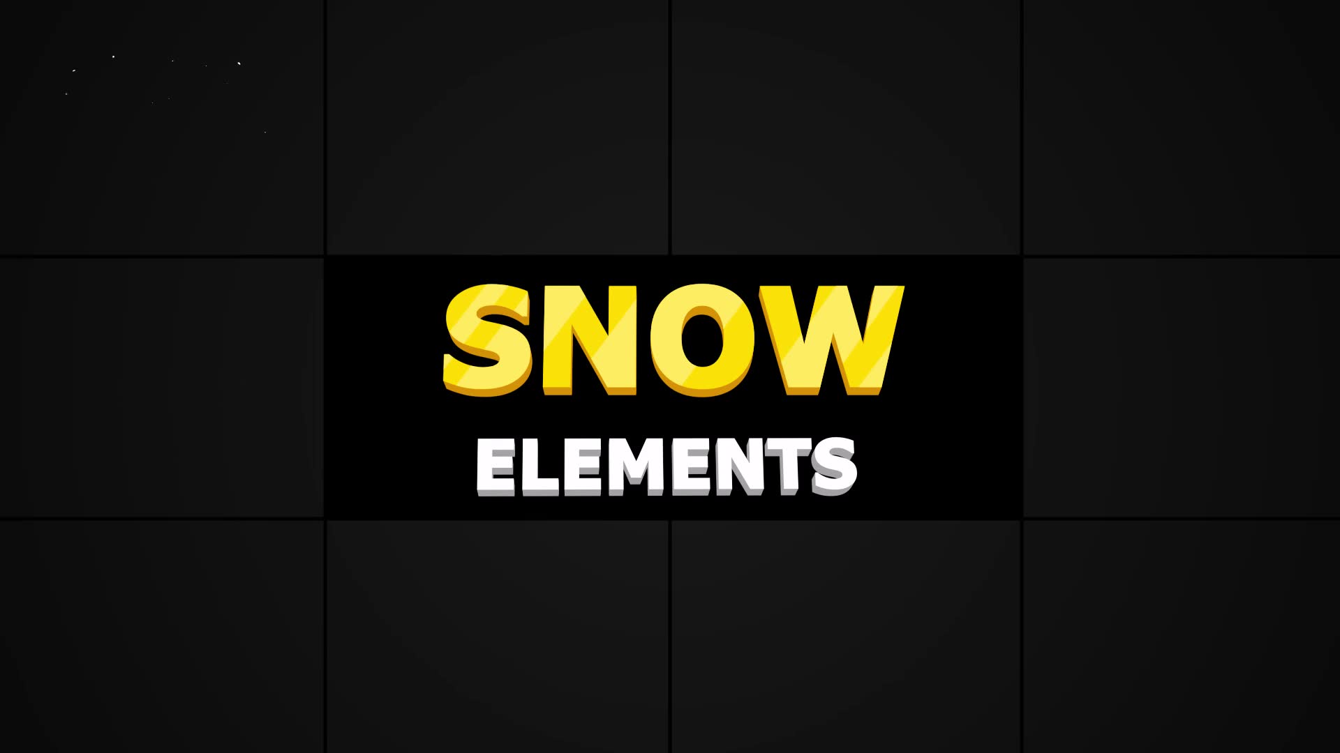 Cartoon Snow Explosions | After Effects Videohive 29611073 After Effects Image 2