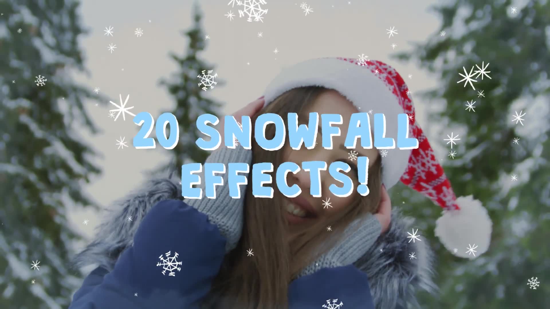 Cartoon Snowfall | Premiere Pro MOGRT Videohive 29516157 Premiere Pro Image 2