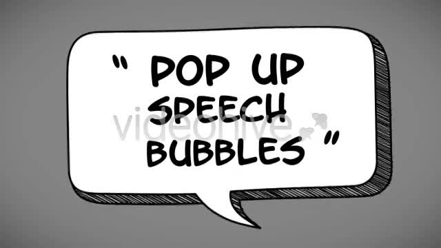 Cartoon Speech Bubbles - Download Videohive 2850989