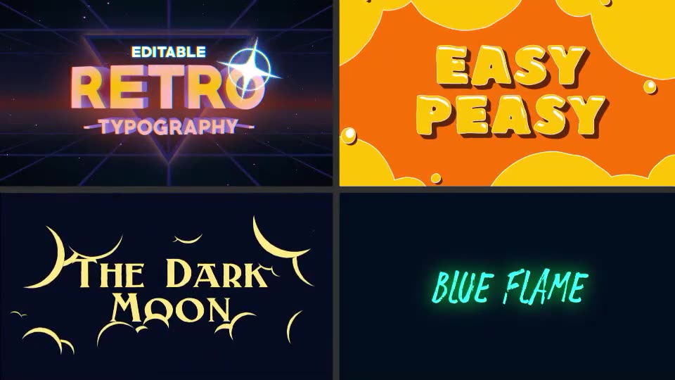 Cartoon Title Logo Reveal Animations [After Effects] Videohive 35587169 After Effects Image 3