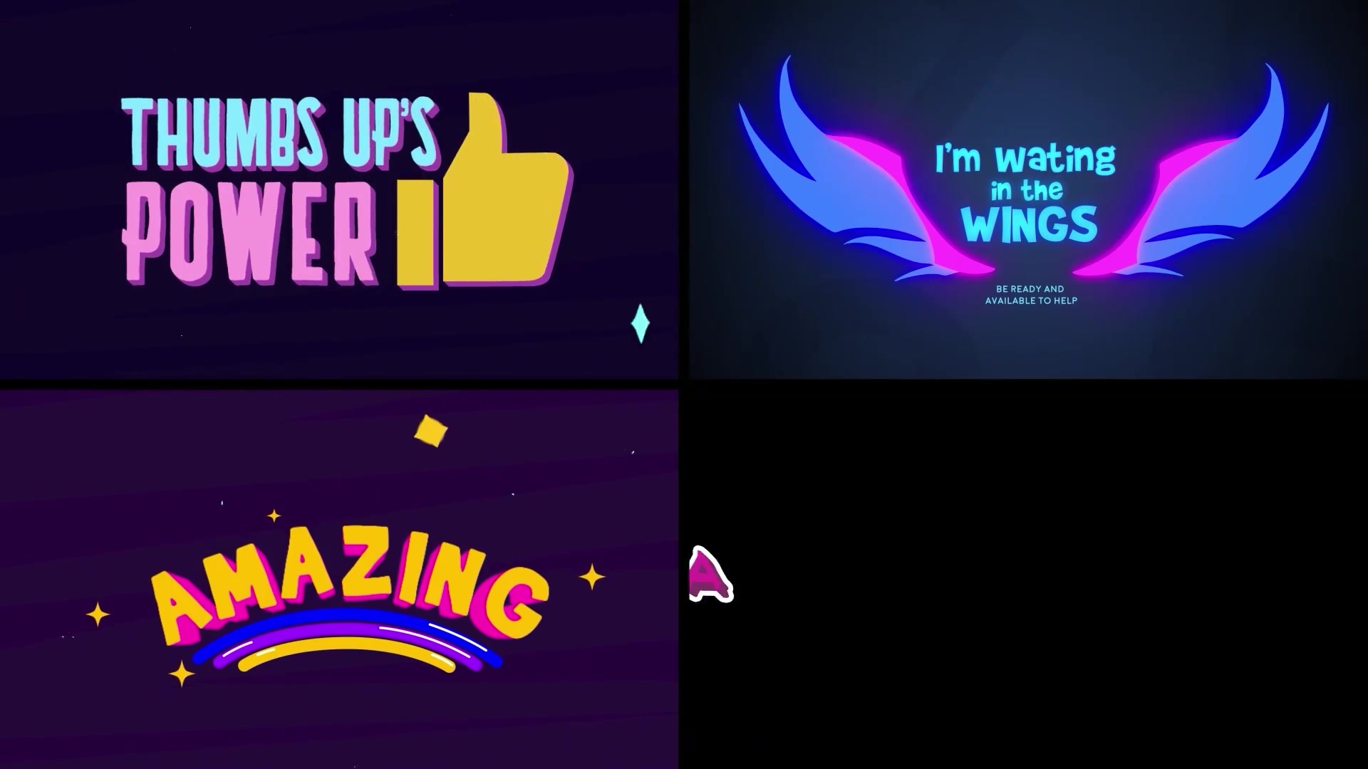 Cartoon Title Logo Reveal Animations Pack 2 [After Effects] Videohive 38724287 After Effects Image 9