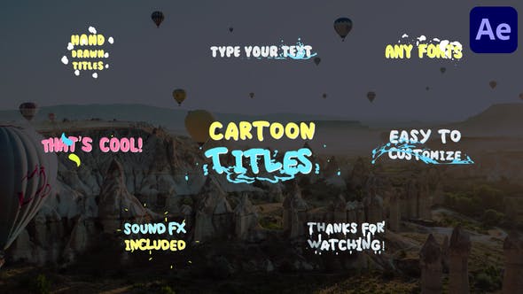 Cartoon Titles | After Effects - Download 29401136 Videohive