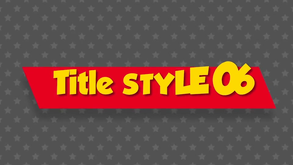 Cartoon Titles Styles - Download Videohive 22584347