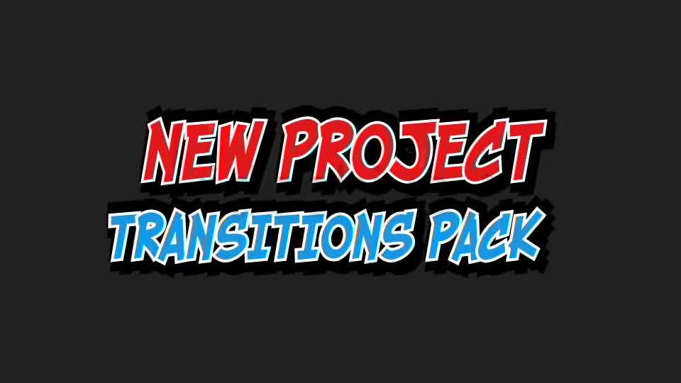 Cartoon transitions - Download Videohive 3884538