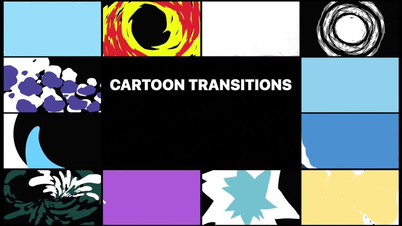 Cartoon Transitions | Final Cut Videohive 23725225 Apple Motion Image 2