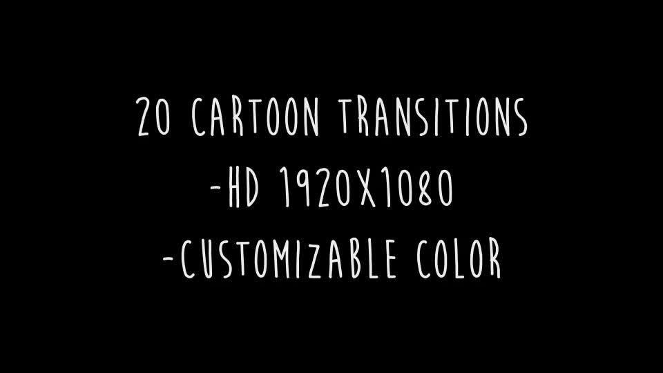 Cartoon Transitions Pack Videohive 7540016 After Effects Image 1