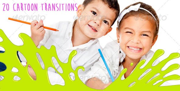 Cartoon Transitions Pack - Download 7540016 Videohive