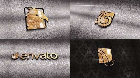 Carving Gold Logo - 33008756 Videohive Download