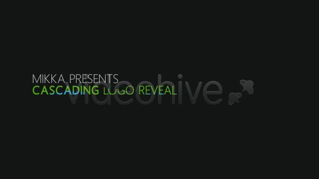 Cascading Logo Reveal Videohive 2229708 After Effects Image 1
