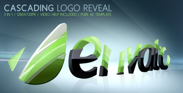 Cascading Logo Reveal - 2229708 Download Videohive