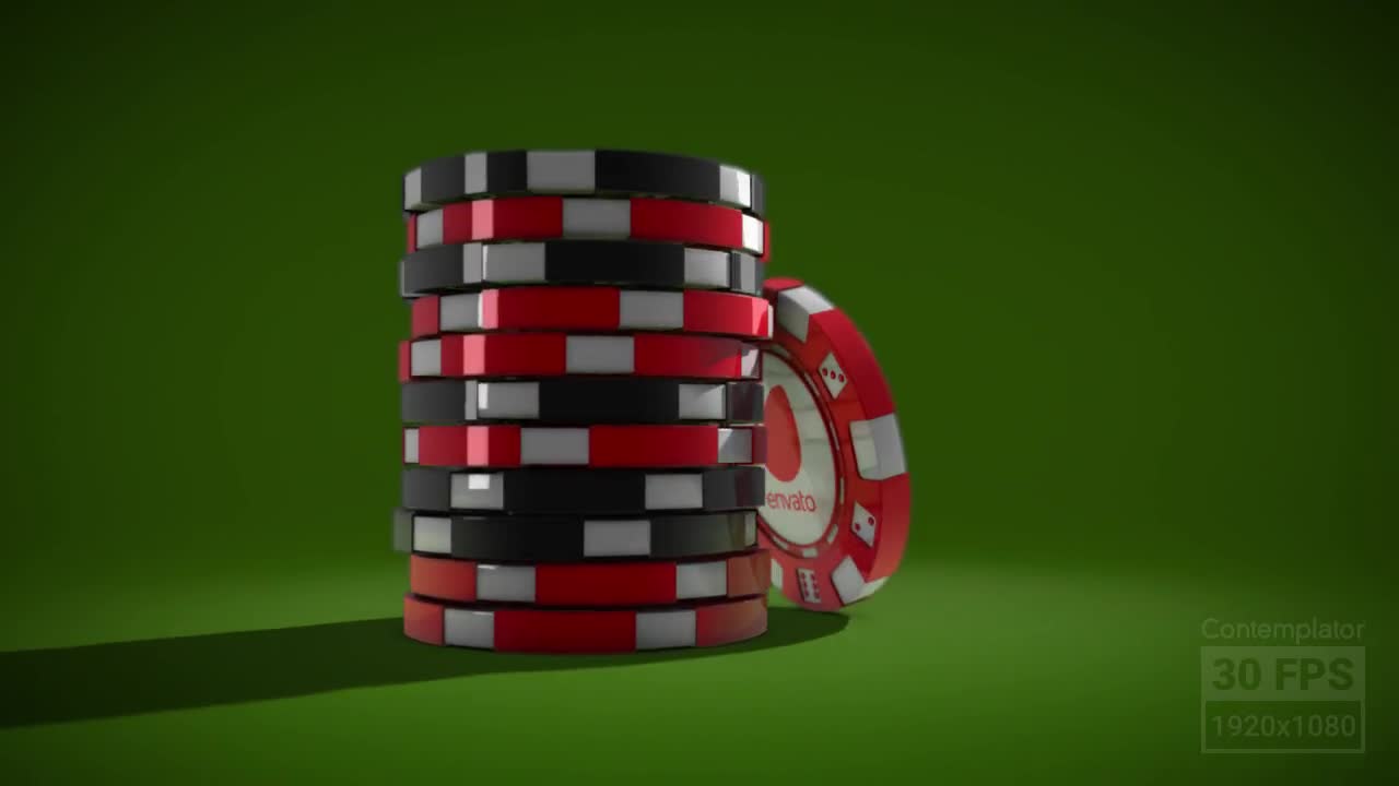 Casino Chips Logo Reveal - Download Videohive 19303931