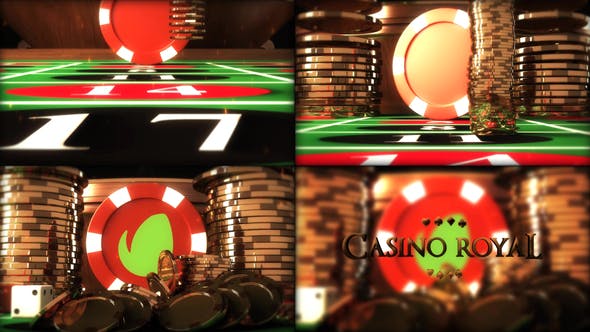 Casino Online Gambling Logo Reveal - 26383410 Download Videohive