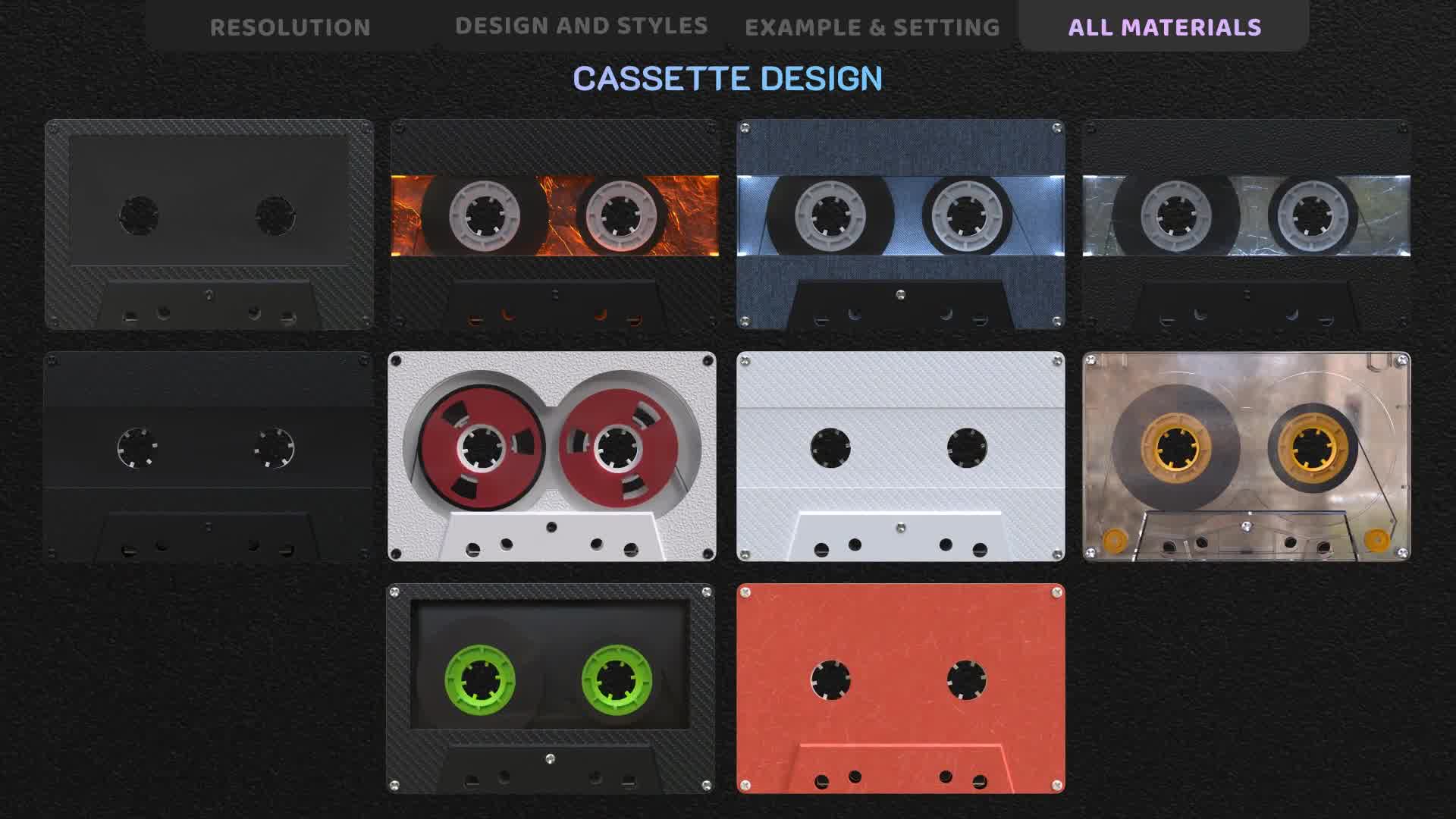 Cassette Music Visualizer Videohive 37174096 After Effects Image 10