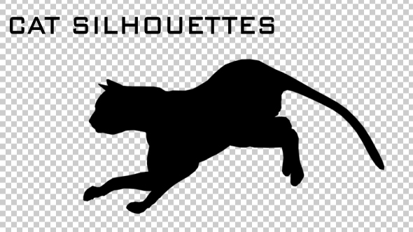 Cat Silhouettes - Download Videohive 21241974