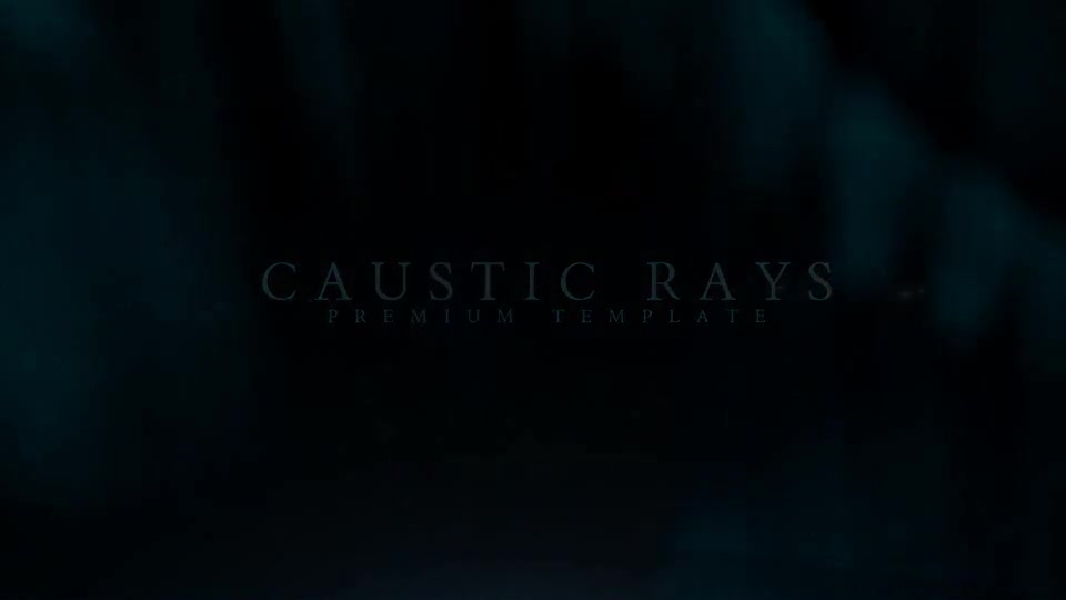 Caustic Rays Titles - Download Videohive 21949785