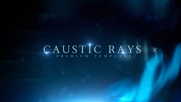 Caustic Rays Titles - Download Videohive 21949785