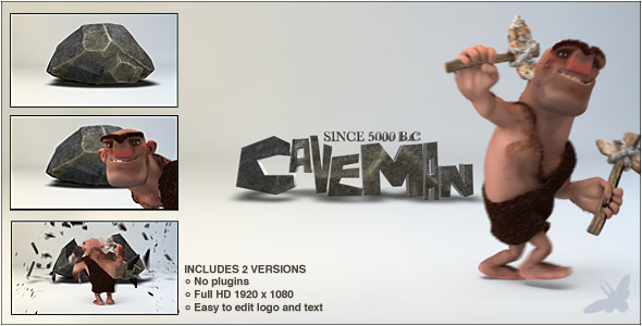 Caveman Logo - Download Videohive 7217147