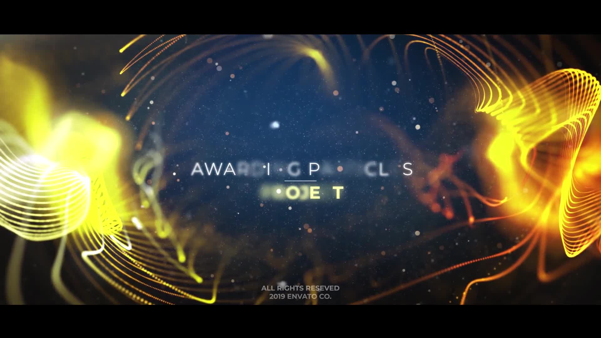 Celebration Particles l Awards Title Videohive 25289374 After Effects Image 1