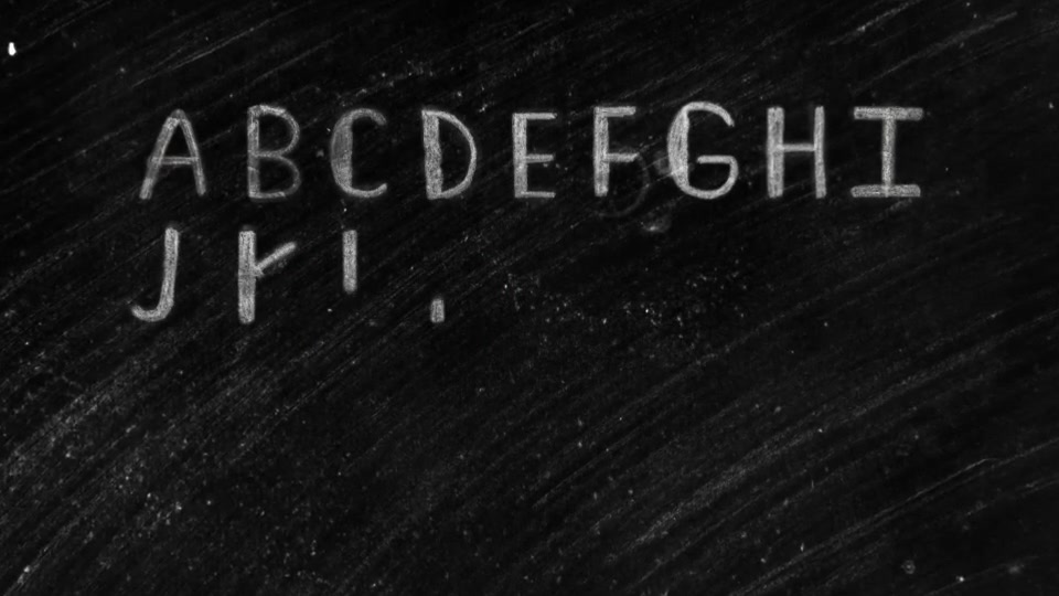 Chalk Alphabet - Download Videohive 18950411