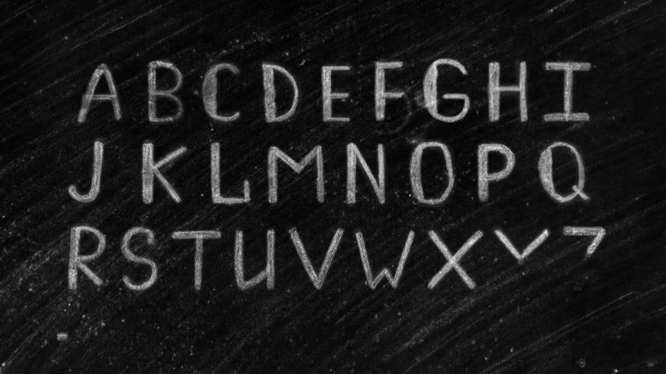 Chalk Alphabet - Download Videohive 18950411