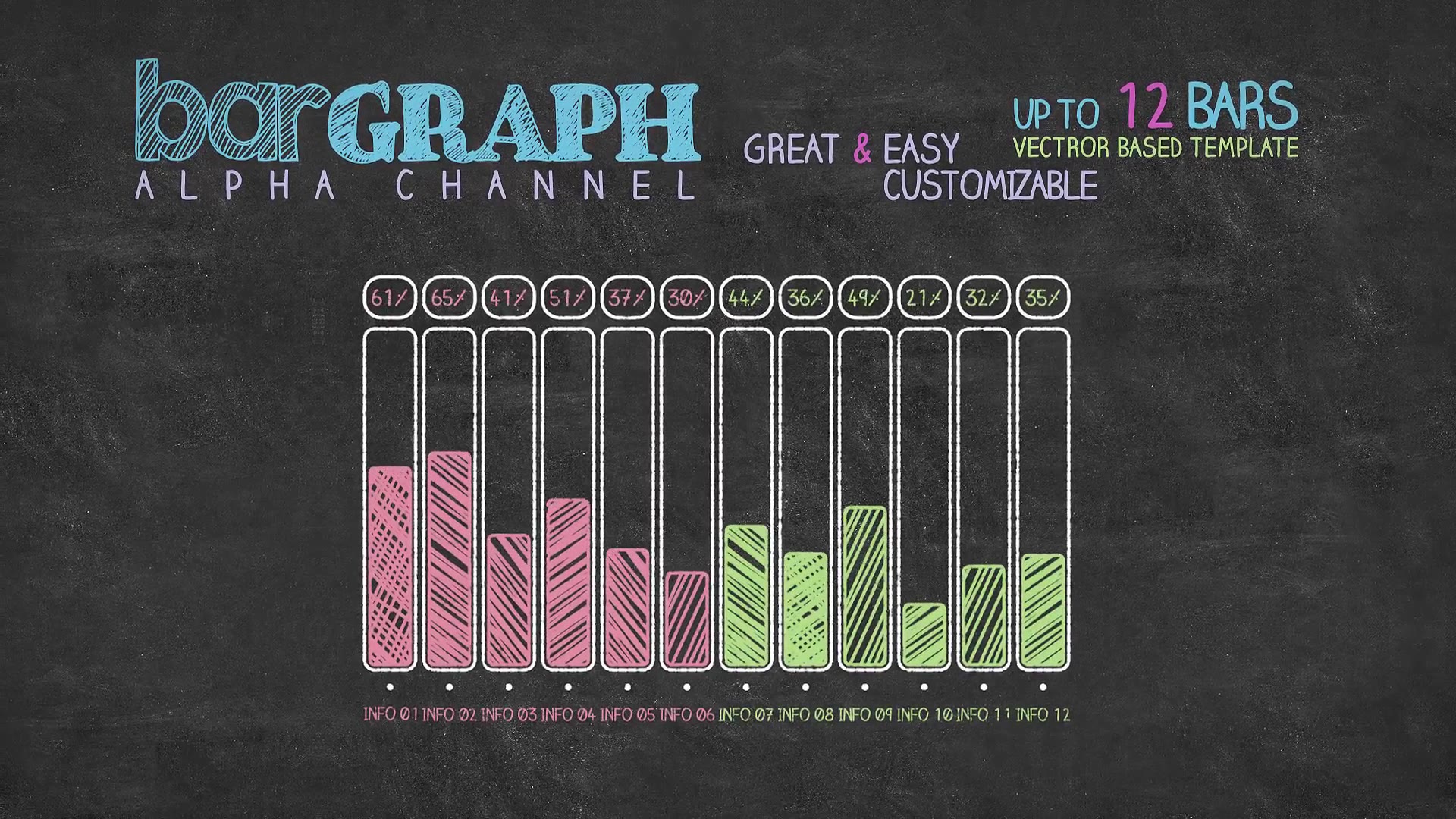 Chalkboard Infographics Premiere Pro Videohive 33801400 Premiere Pro Image 6