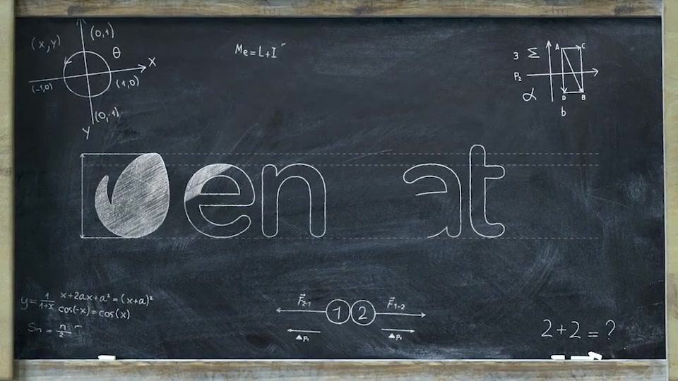 Chalkboard Math Logo Videohive 24812955 After Effects Image 5