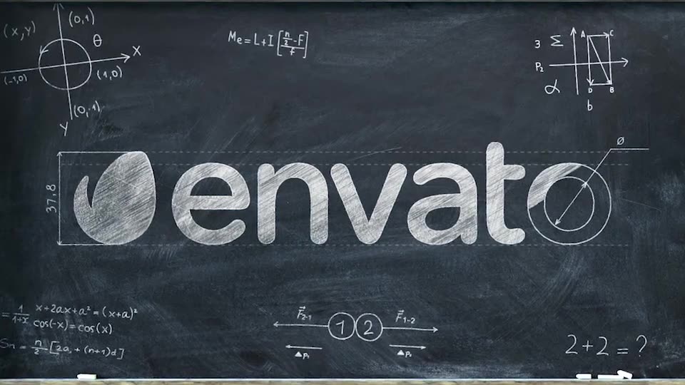 Chalkboard Math Logo Videohive 24812955 After Effects Image 7