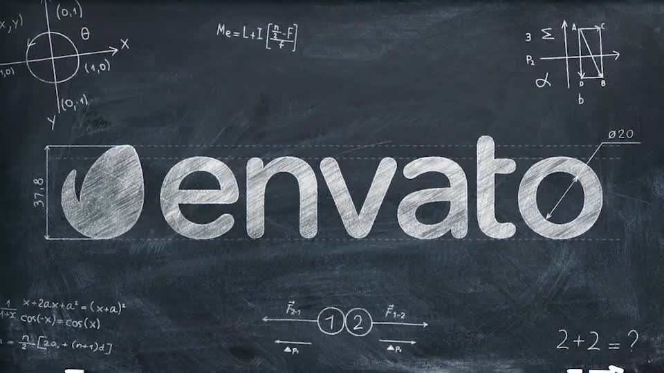 Chalkboard Math Logo Videohive 24812955 After Effects Image 8