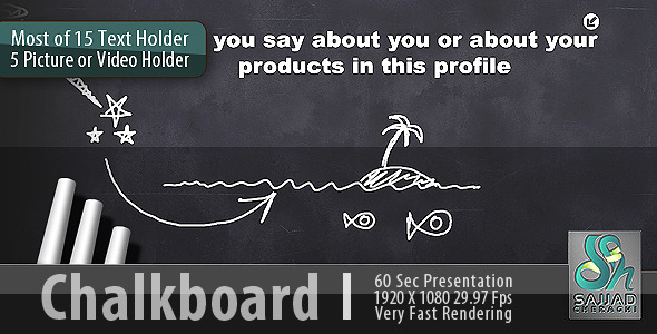 Chalkboard Profile - Download Videohive 922542