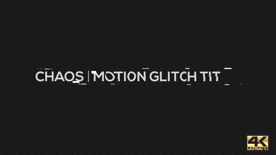 Chaos | Motion Glitch Titles - Download Videohive 19406508