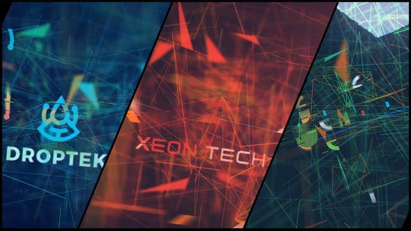 Chaos Technology Abstract Logo - 32637604 Videohive Download